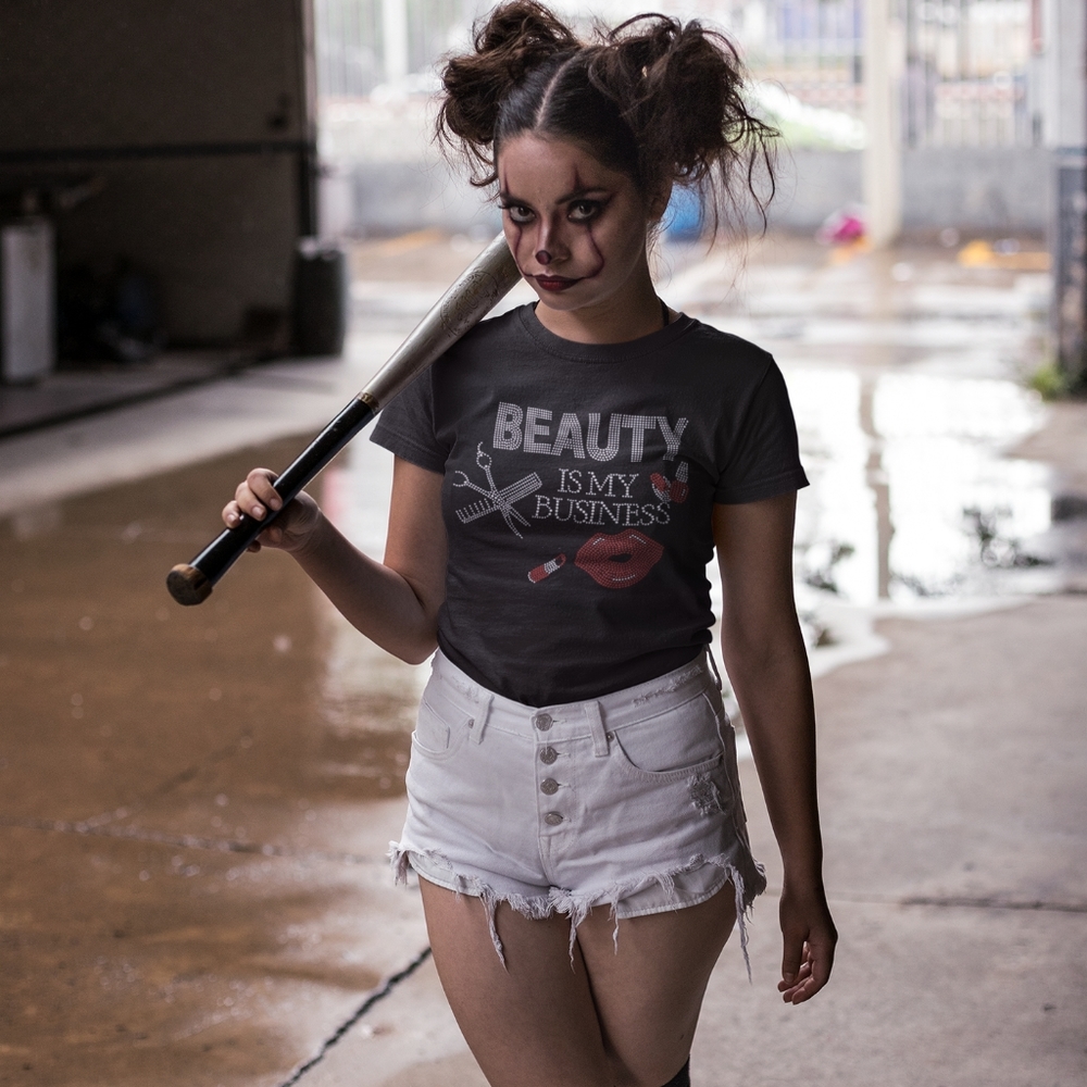 Beauty is my Business Bling Tee